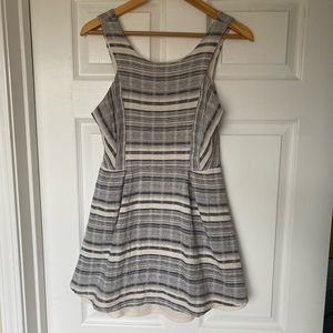 One Clothing || Blue and White Stripped Dress